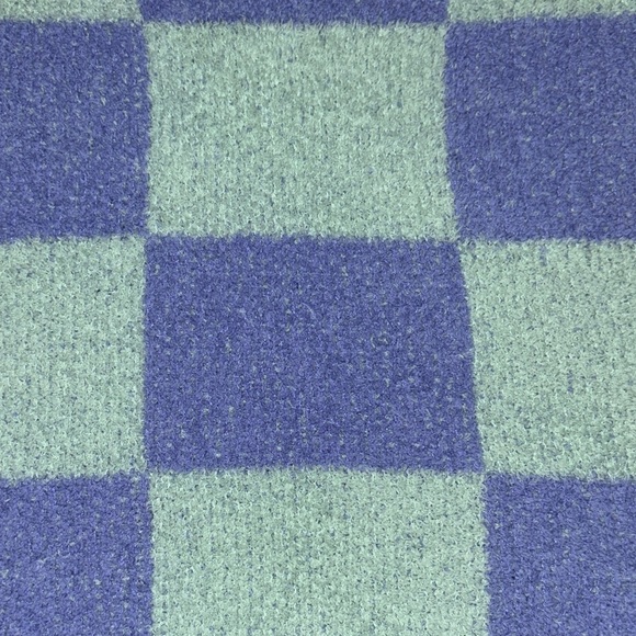 Pink Republic Checkered Knit Sweater – Size M - Picture 3 of 9